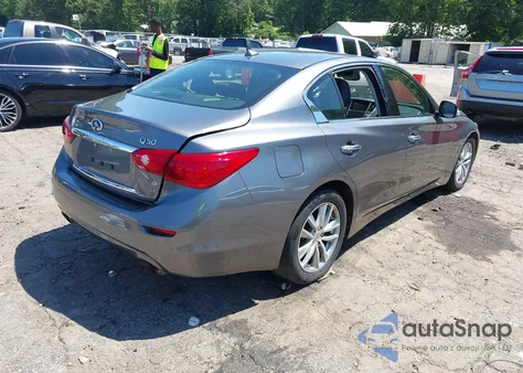 2015 Infiniti Q50 Premium из США, поврежденный, VIN JN1BV7AP0FM357018